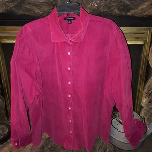 Land’s End Corduroy Long Sleeve Shirt